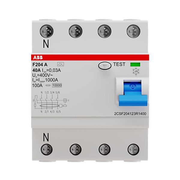 ABB FI-Schutzschalter pro M Compact F204A-40/0,03L